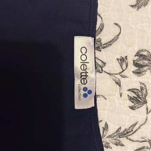 Beautiful navy blue with cream white Art Deco - Picture 1 of 3